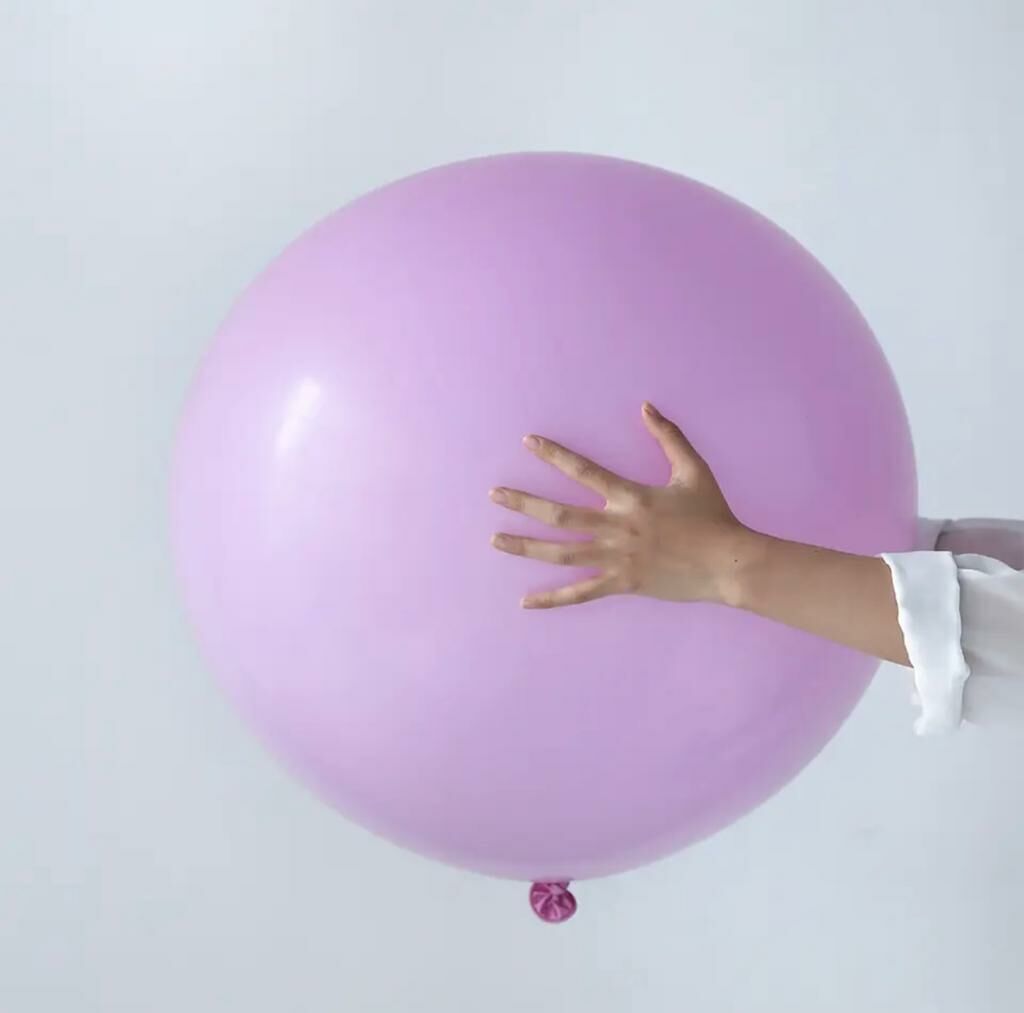 24 inç LilaMakaron Balon 1 Adet