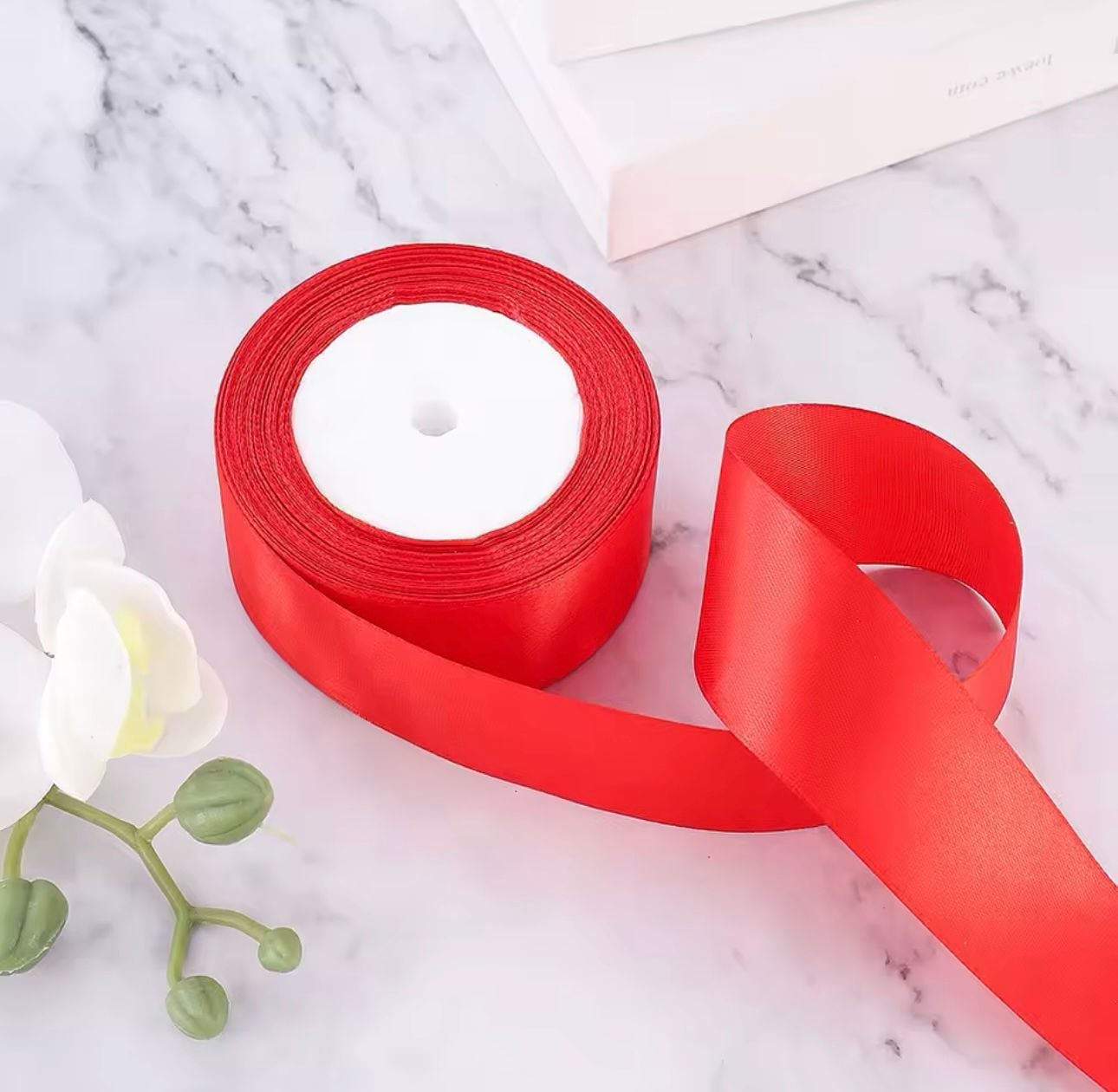 3cm Saten Kırmızı Kurdele