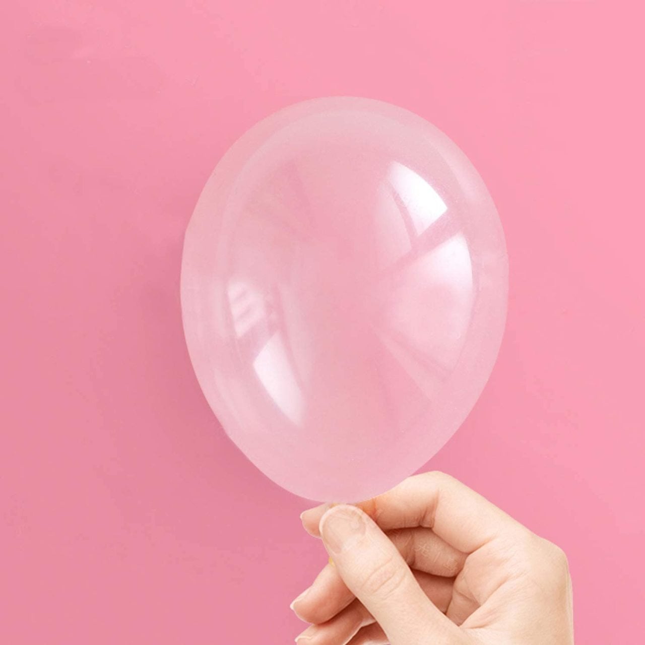 5 inç Mini Şeffaf Lateks Balon 10 Adet