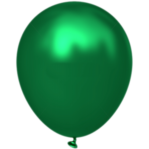 Haki Yeşili Metalik Balon 10 Adet