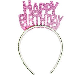 PEMBE EVA HAPPY BİRTHDAY TAÇ