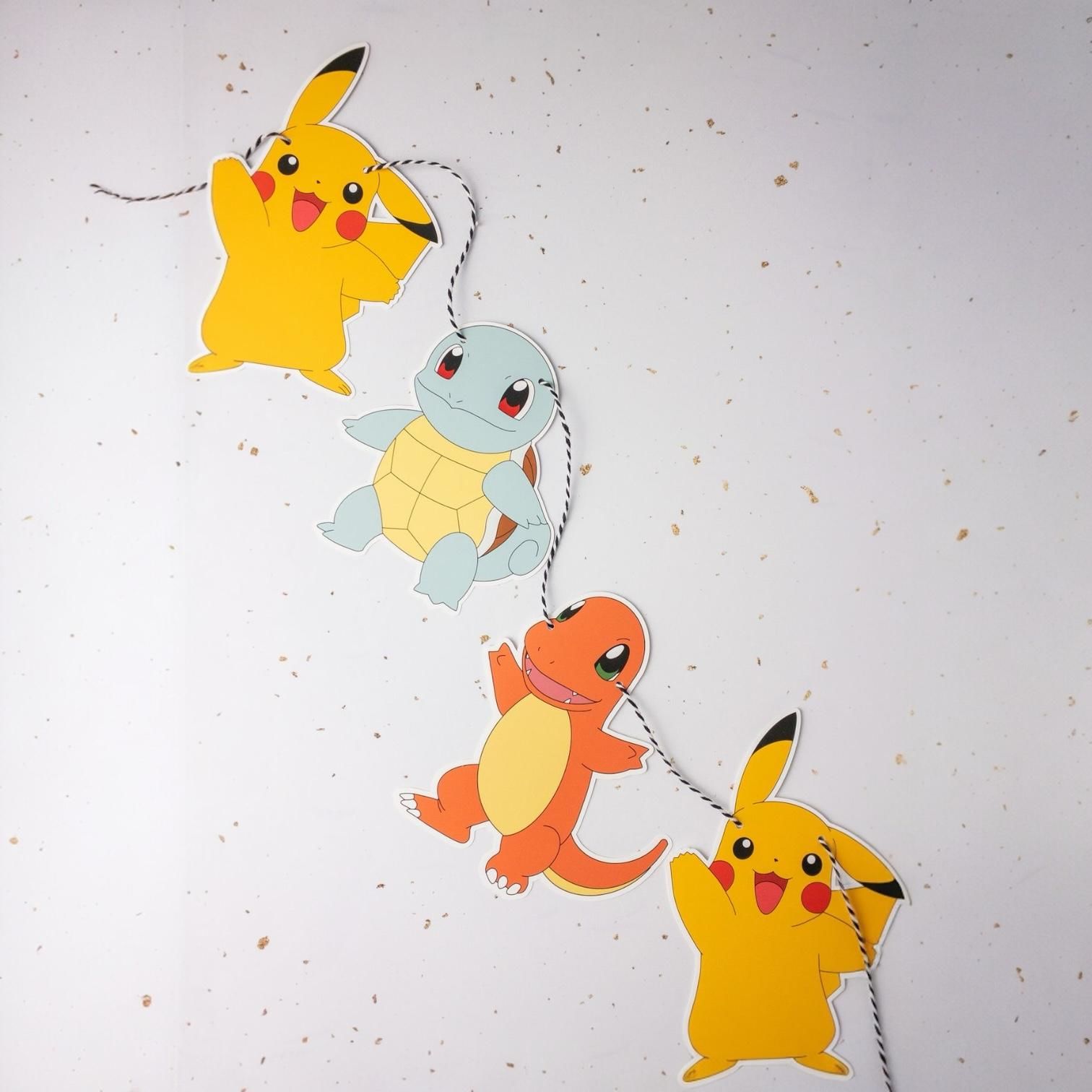 Pokemon Dekoratif Banner