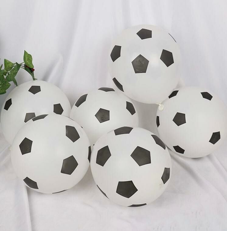 Top Temalı Lateks Balon 5 Adet