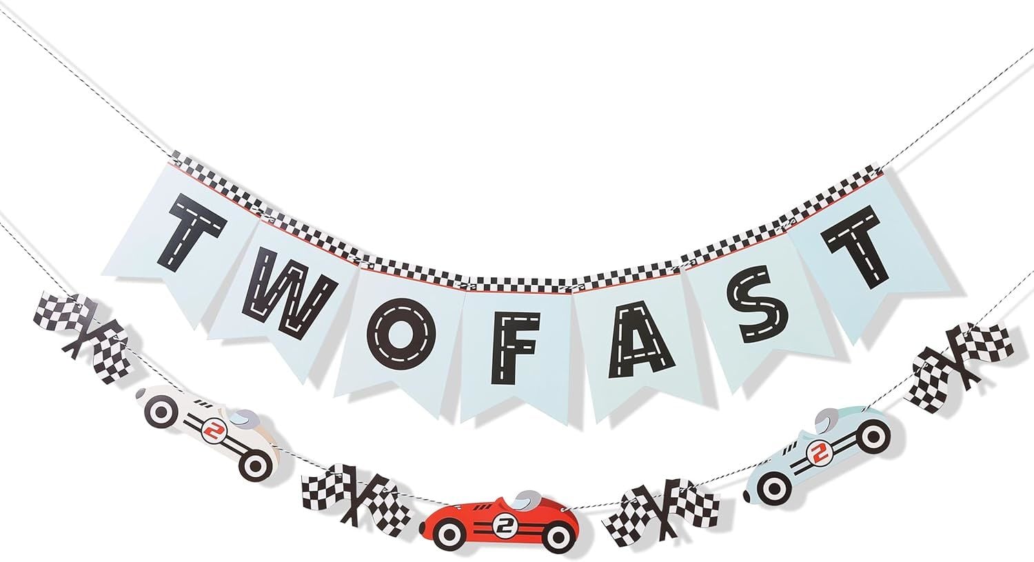 Two Fast Cars Banner Kit gorsel 2