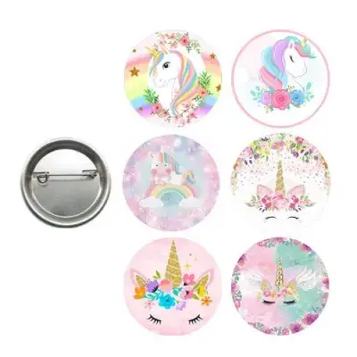Unicorn Rozet 6 Adet